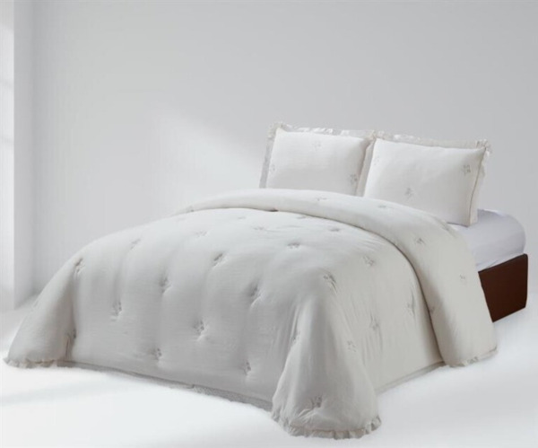COLCHA CASELE BLANCA 180 (cama de 1.80 - beig - )