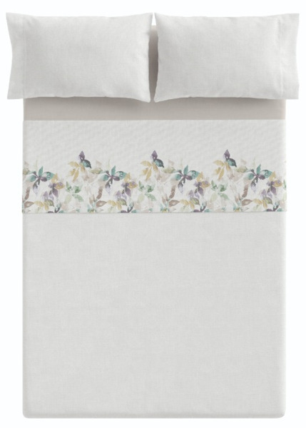 JUEGO SABANAS VENETA (cama de 1.35 - AGUAMARINA - )
