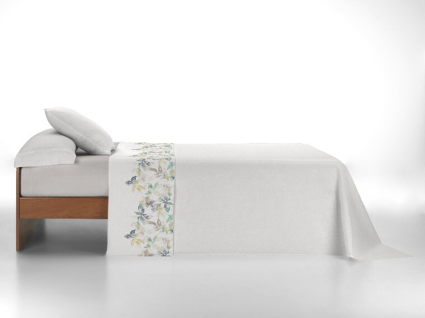 JUEGO SABANAS VENETA (cama de 1.35 - AGUAMARINA - )
